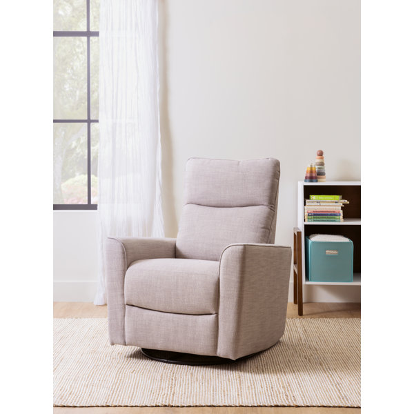 Antonia swivel glider and cheap ottoman